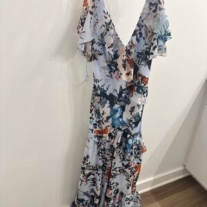 Free People Multicolor Floral Maxi Dress